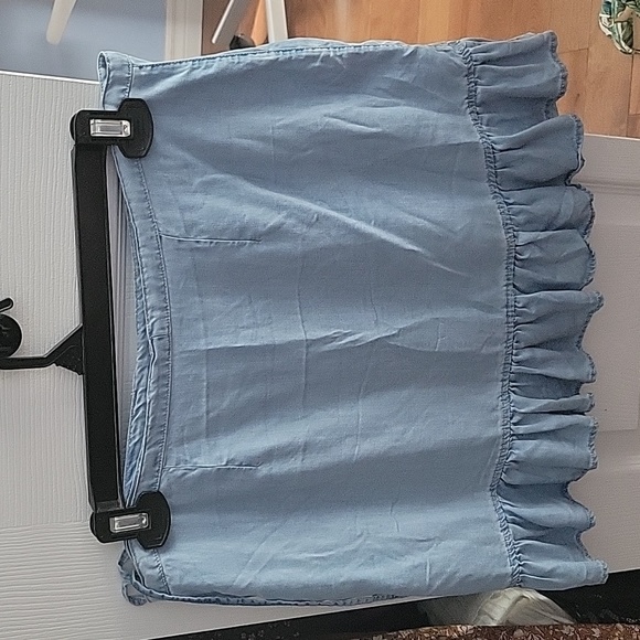 Asos Denim Wrap Skirt - Picture 3 of 4